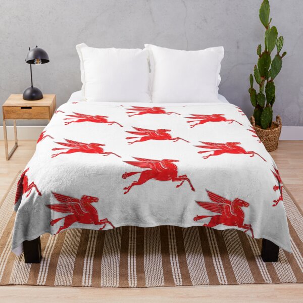 Item preview, Red Pegasus Distressed Version Facing Right. designed and sold by VaedaCaper.