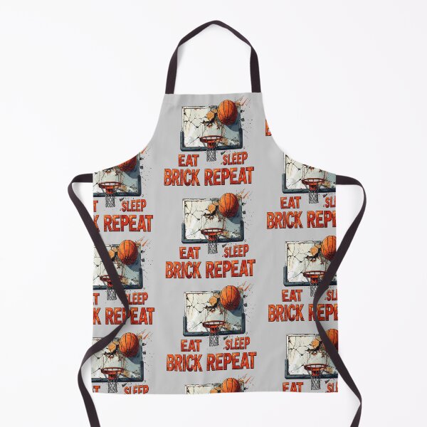 Item preview, Eat Sleep Brick Repeat Basketball designed and sold by LiskoDesign.