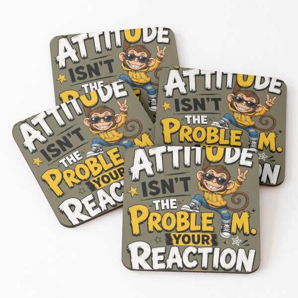 Item preview, Funny Attitude Monkey designed and sold by M.Store.