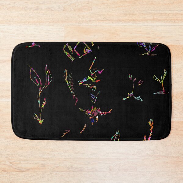 Item preview, Authenticated Neon Sage & Flora - Hand-Drawn Abstract Art with Unique Color Hash designed and sold by Outlet Raloel.