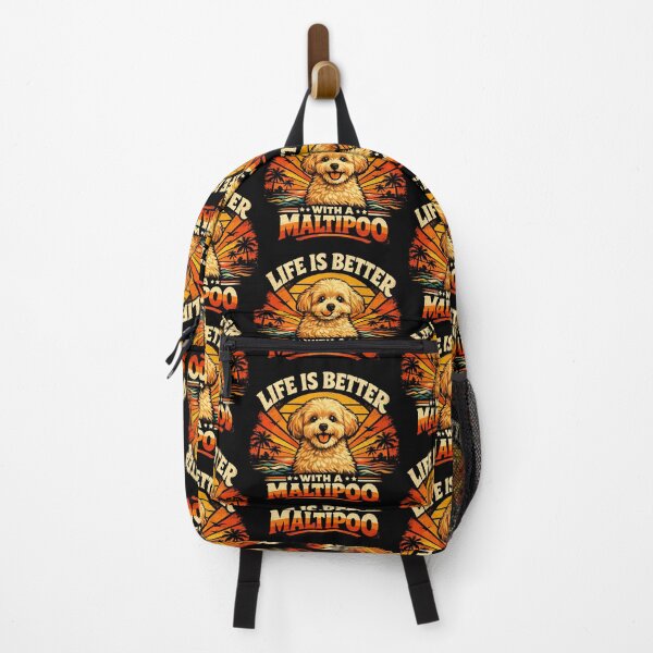 Item preview, Maltipoo Retro Shirt | 70s Sunset Vintage Dog designed and sold by Pineapple-Tree.