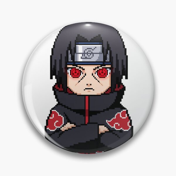 Item preview, Ninja Sharingan Pixel Art designed and sold by teamzeta.