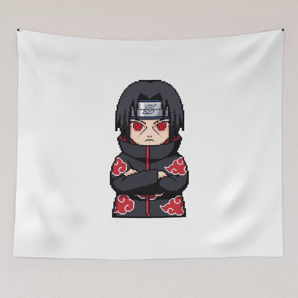 Item preview, Ninja Sharingan Pixel Art designed and sold by teamzeta.