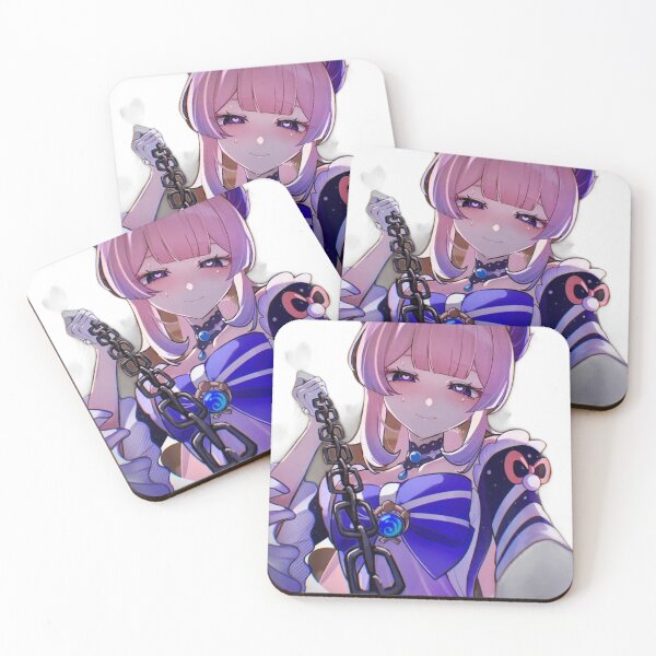 Item preview, Sangonomiya Kokomi Holding Chain Genshin Impact designed and sold by KomiArts.