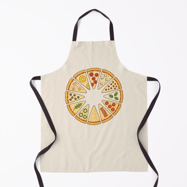 Item preview, Pizza Clock Funny Food Wall Clock Design designed and sold by VIVID COLORS CLUB.