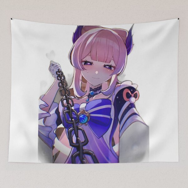 Item preview, Sangonomiya Kokomi Holding Chain Genshin Impact designed and sold by KomiArts.