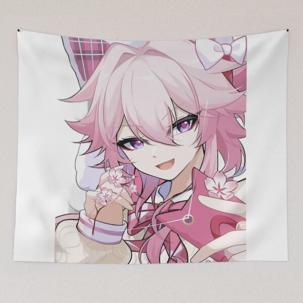 Item preview, Evanescia Holding Flowers Honkai Star Rail designed and sold by KomiArts.
