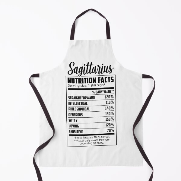 Item preview, Sagittarius Nutrition Facts Funny Zodiac Shirt | Astrology Gift | Horoscope Tee | Sagittarius Birthday designed and sold by Lotta Luxxa Lifestyle.