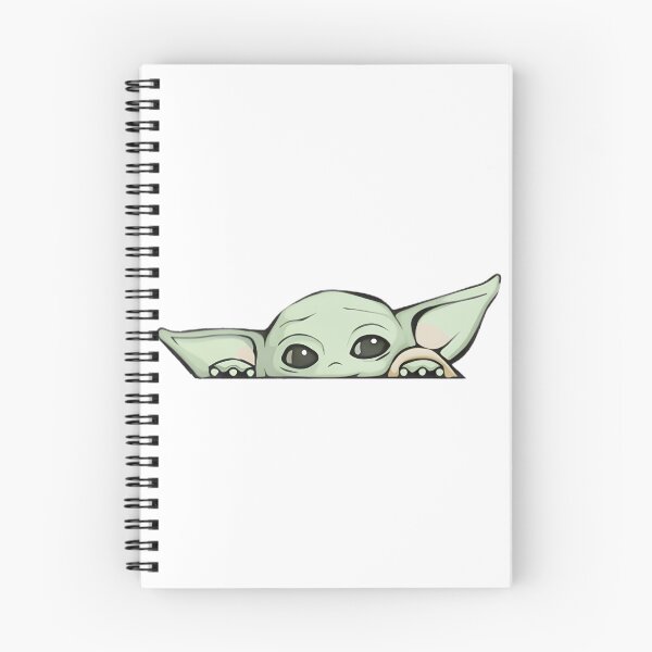 Item preview, Cute Grogu Peeking Alien designed and sold by katesani.