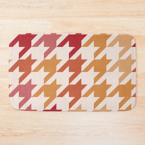 Item preview, Modern Colorful Houndstooth Pattern Autumn designed and sold by TexSta.