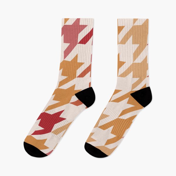 Item preview, Modern Colorful Houndstooth Pattern Autumn designed and sold by TexSta.