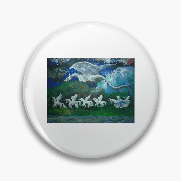 Item preview, Unicorn Chariot And Dragon Guard designed and sold by VaedaCaper.