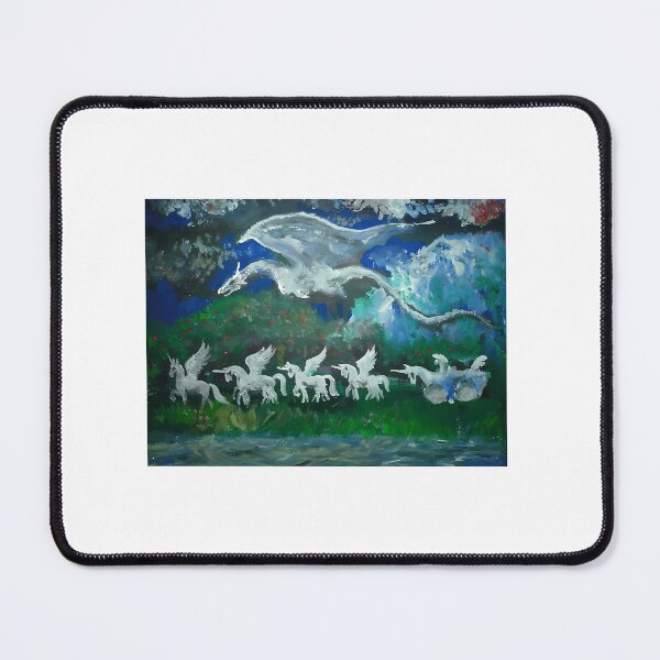 Item preview, Unicorn Chariot And Dragon Guard designed and sold by VaedaCaper.