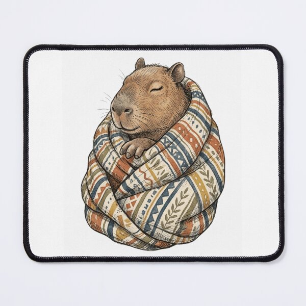 Item preview, Cute Capybara Character Illustration designed and sold by สุธรรมาท ทองกร.