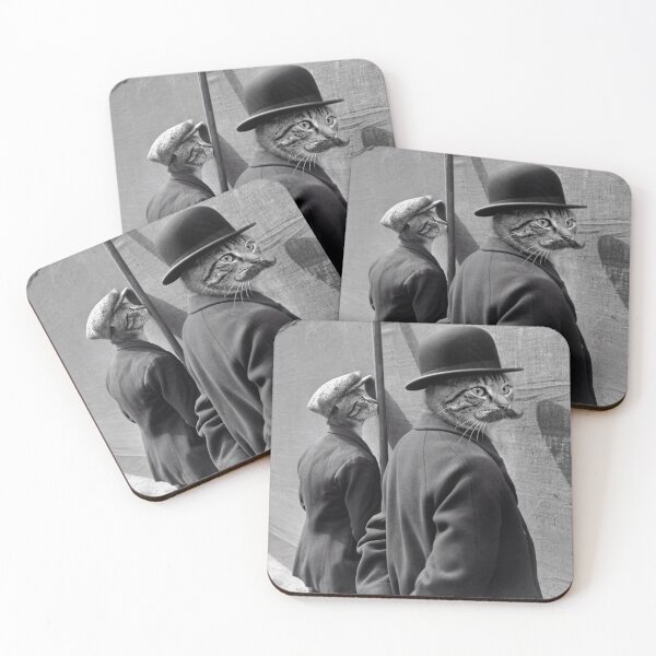 Item preview, Cats in Bowler Hats , Henri Cartier-Bresson designed and sold by CornershopTee.