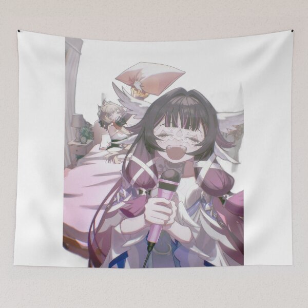 Item preview, Columbina and Sandrone Singing, Pillow Genshin Impact designed and sold by KomiArts.