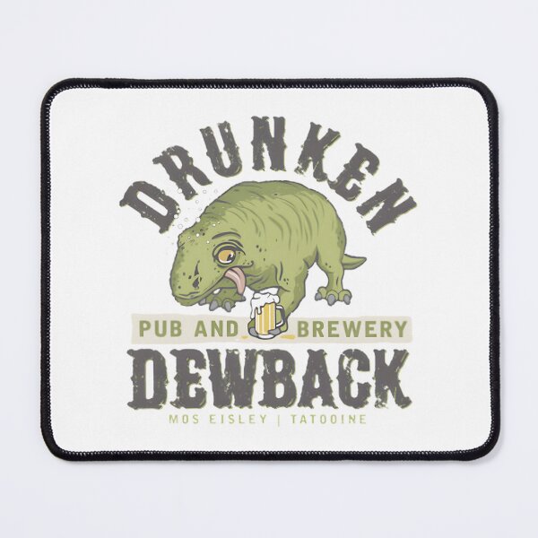 Item preview, Drunken Dewback Reptile Pub Brewery Fan Art designed and sold by katesani.