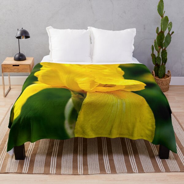 Item preview, Yellow Iris Bloom Photo designed and sold by NikaNavi.
