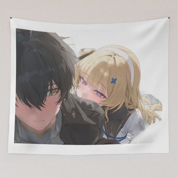 Item preview, Male Rover and Phoebe Affectionate Moment Wuthering Waves designed and sold by KomiArts.