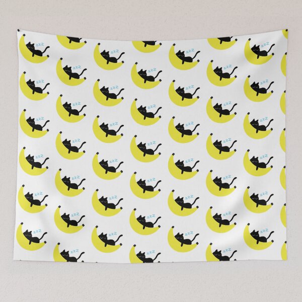 Item preview, Cat Sleeping On Banana designed and sold by CarefulCreation.