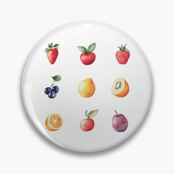 Item preview, Watercolor Summer Fruit Pattern Collection designed and sold by Vision Crafted.