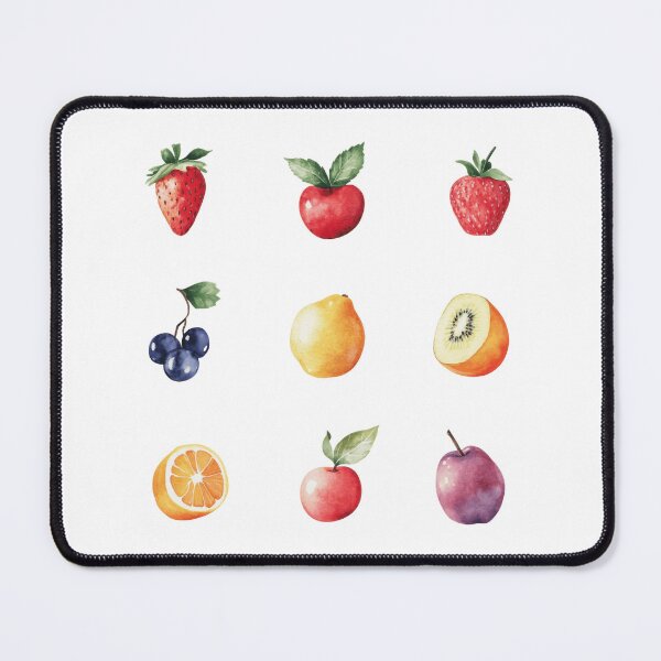 Item preview, Watercolor Summer Fruit Pattern Collection designed and sold by Vision Crafted.