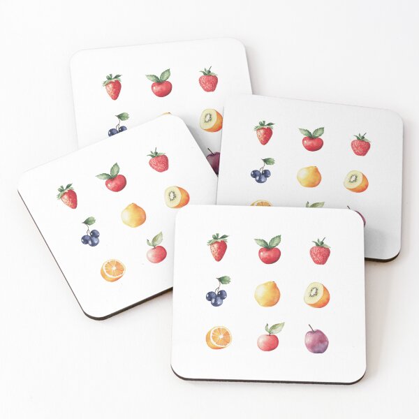 Item preview, Watercolor Summer Fruit Pattern Collection designed and sold by Vision Crafted.