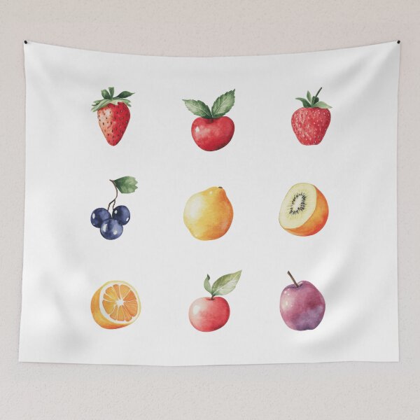Item preview, Watercolor Summer Fruit Pattern Collection designed and sold by Vision Crafted.