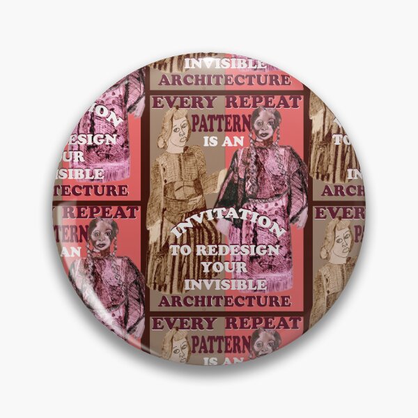 Item preview, " EVERY REPEAT PATTERN iS AN INVITATION" no. 10 designed and sold by VAVibrationArt.