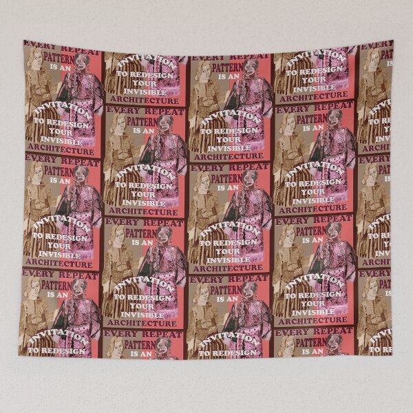Item preview, " EVERY REPEAT PATTERN iS AN INVITATION" no. 10 designed and sold by VAVibrationArt.