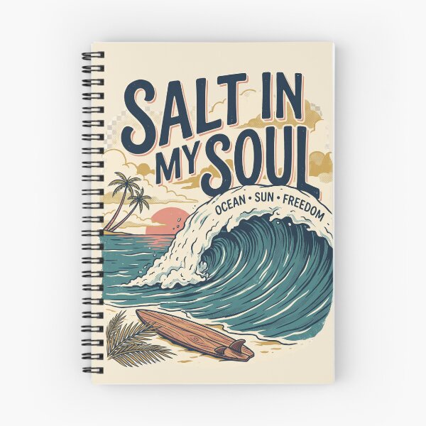 Item preview, Salt In My Soul Vintage Surf designed and sold by Origamoart.