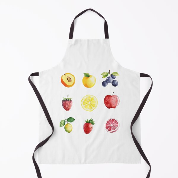 Item preview, Fresh Watercolor Citrus and Berry Fruit Pattern designed and sold by Vision Crafted.