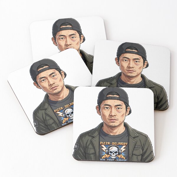 Item preview, Delivery Man Survivor Pixel Art designed and sold by teamzeta.