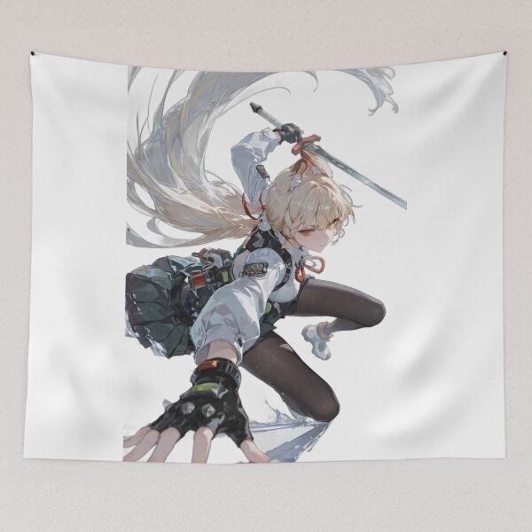 Item preview, Zani Crouching With Sword Wuthering Waves designed and sold by KomiArts.