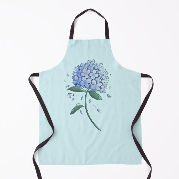 Item preview, Cute Frogs on Hydrangea Flower - Summer Flower Frogs designed and sold by ShyHomebodyClub.