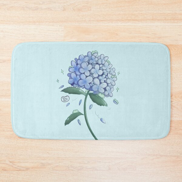 Item preview, Cute Frogs on Hydrangea Flower - Summer Flower Frogs designed and sold by ShyHomebodyClub.