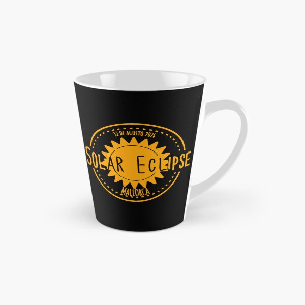 Item preview, Mallorca Spain 2026 august 12 Solar Eclipse orange color design designed and sold by EmeraldeaArt.