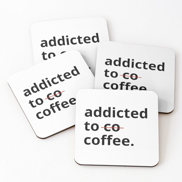 Item preview, Coffee addiction sticker  designed and sold by Happyshop33.