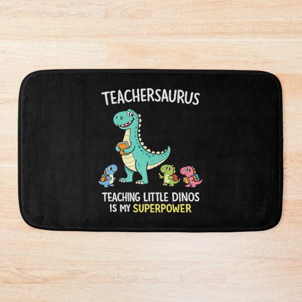 Item preview, Teachersaurus teacher humor with little dinosaurs designed and sold by HandicraftArt.