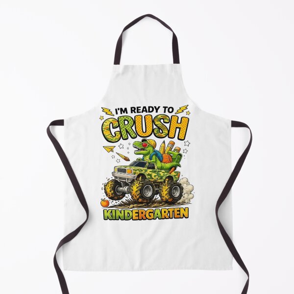 Item preview, I'm Ready to Crush Kindergarten First Day of Boys Dinosaur T-Shirt designed and sold by ChockletBoy.