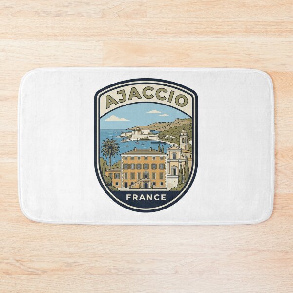 Item preview, Ajaccio Corsica France Vintage Travel Badge designed and sold by k3rstman1.