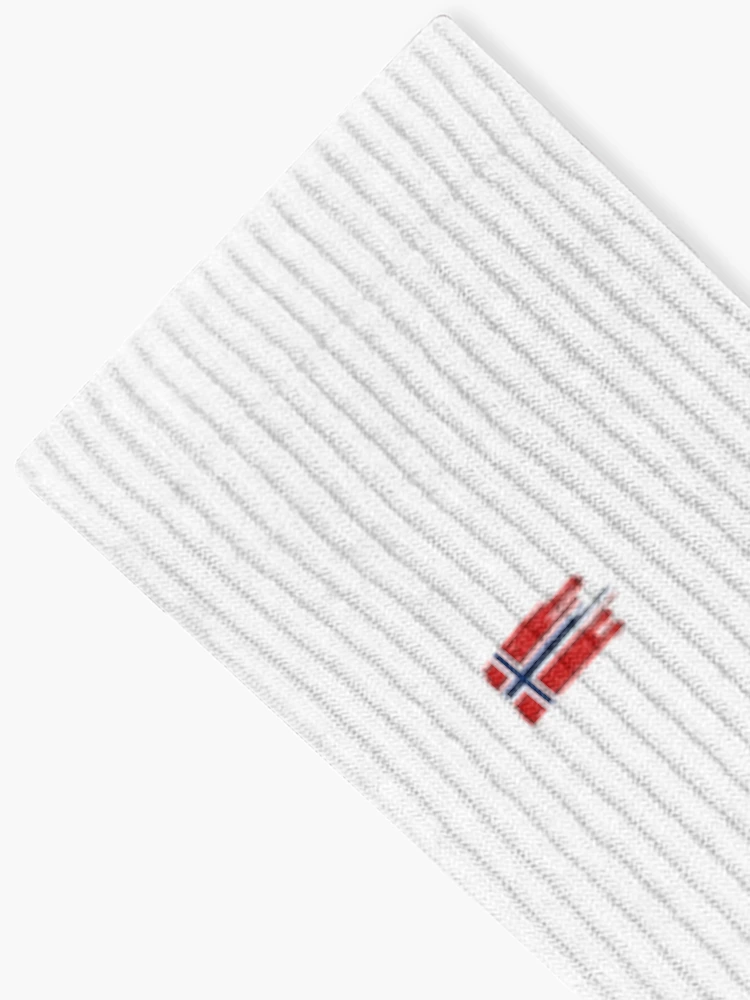 Thumbnail 2 of 5, Socks, Norway flag designed and sold by AMCreatix.