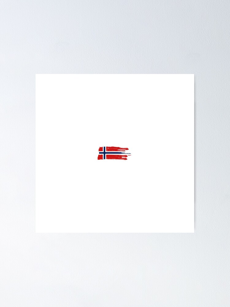 Thumbnail 1 of 3, Poster, Norway flag designed and sold by AMCreatix.
