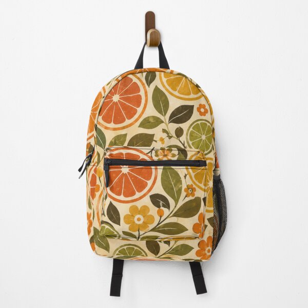 Item preview, Mod Citrus Harvest Retro 70s Seamless Pattern designed and sold by Golden Era Studio.