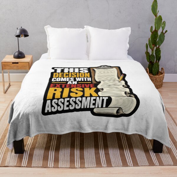 Item preview, This Decision Comes With An Extensive Risk Assessment Business Humor designed and sold by ColeLaniTrading.