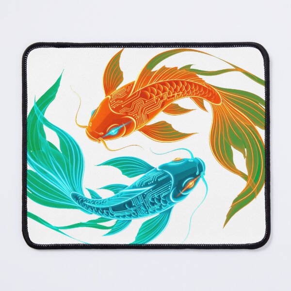 Item preview, Cybernetic Koi Duet: Harmony of the Future designed and sold by Surviving Monday Club.