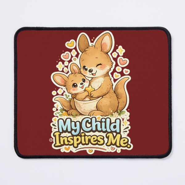 Item preview, My Child Inspires Me – Proud Parent Kangaroo Design designed and sold by HoMya.