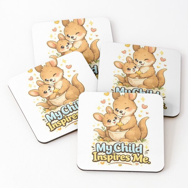 Item preview, My Child Inspires Me – Proud Parent Kangaroo Design designed and sold by HoMya.