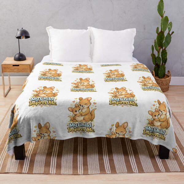 Item preview, My Child Inspires Me – Proud Parent Kangaroo Design designed and sold by HoMya.