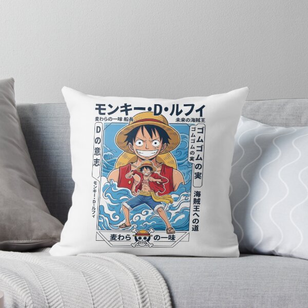 Item preview, Straw Hat Trio - Luffy, Zoro & Nami Japanese Anime Poster designed and sold by zumerdiego.